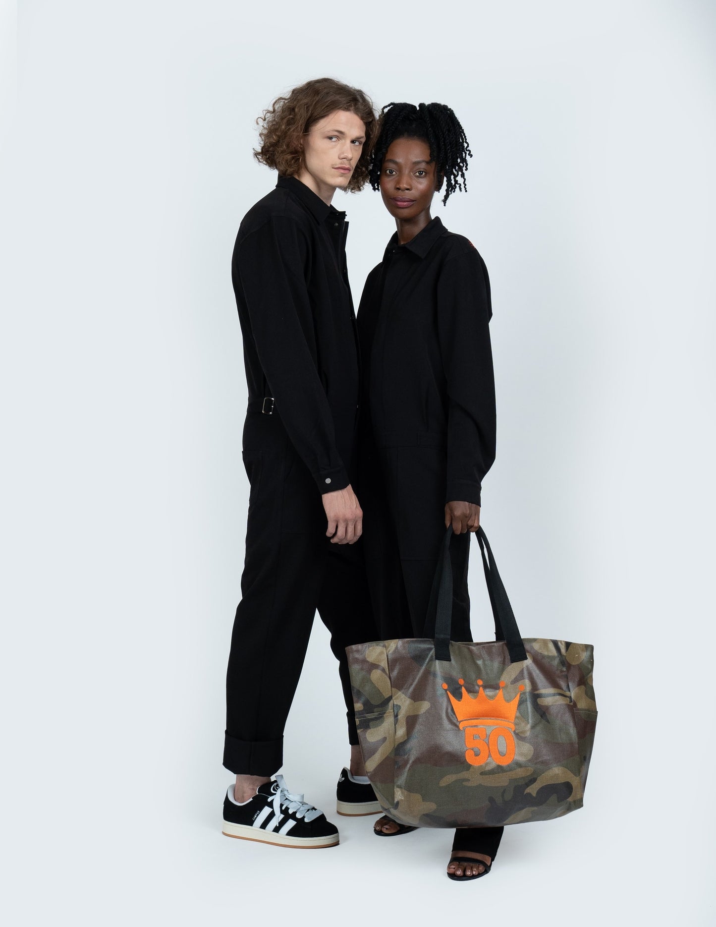 Community Waxed Camouflage Canvas Tote - Limited Edition