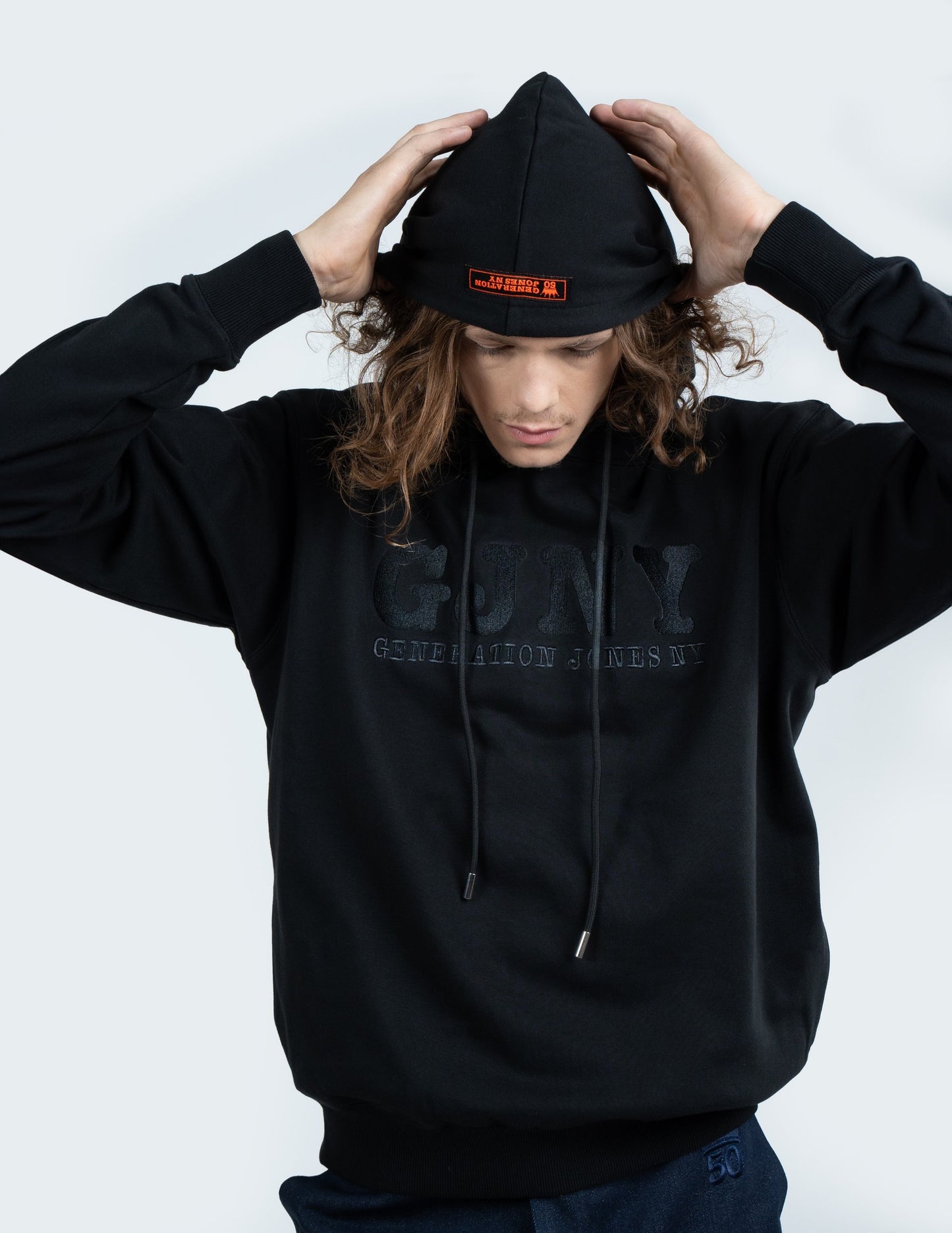 For The Masses Hoodie - Jett Black GJNY