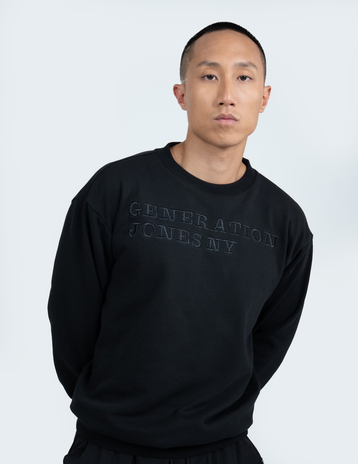 For The Masses Sweatshirt - Jett Black Generation Jones NY