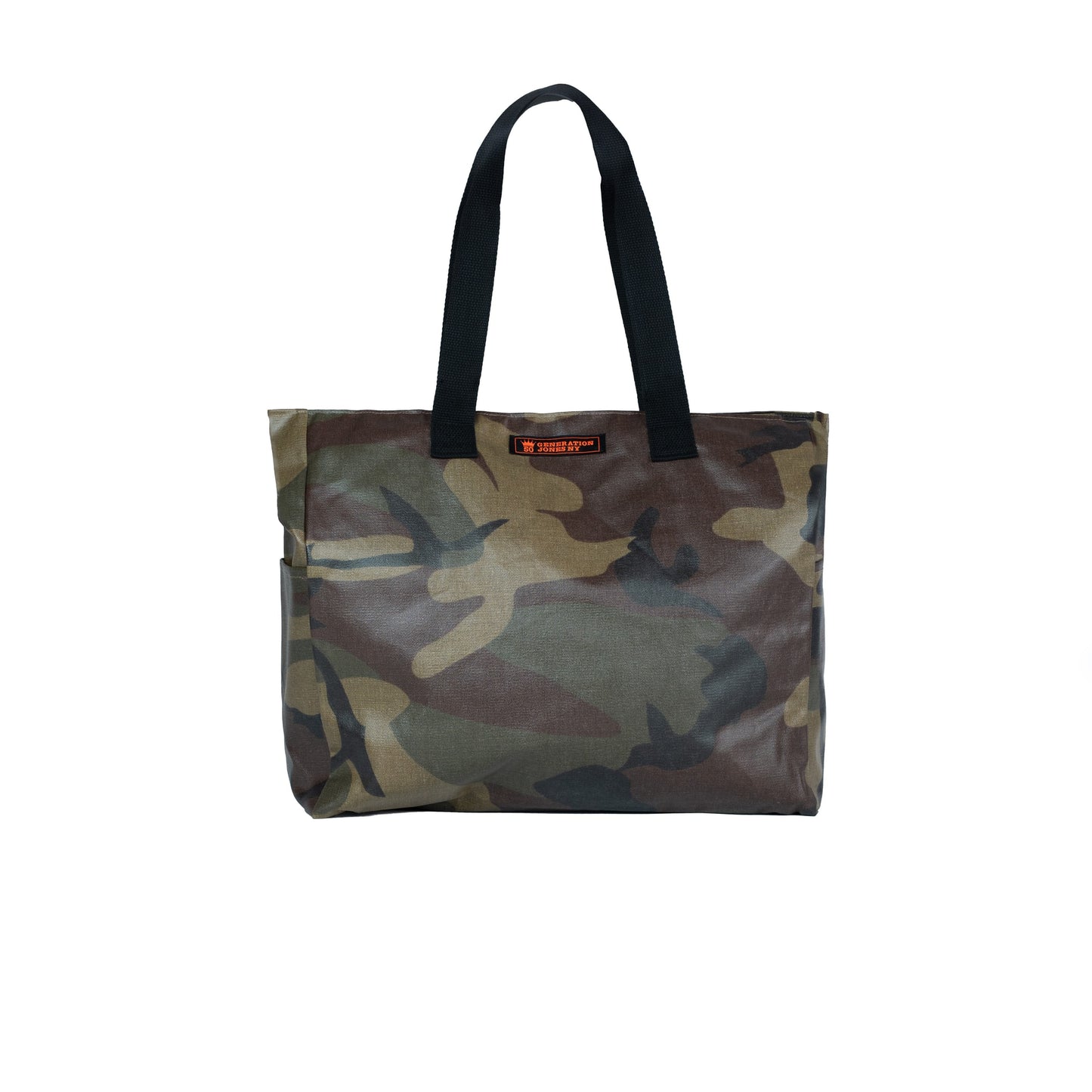 Community Waxed Camouflage Canvas Tote - Limited Edition